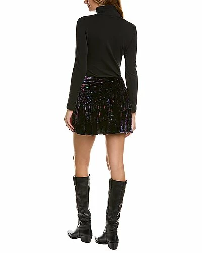 Ramy Brook Malbec Silk-Blend Skirt Women - Image 2