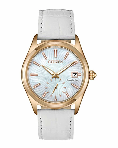 Citizen Women's Leather Watch
