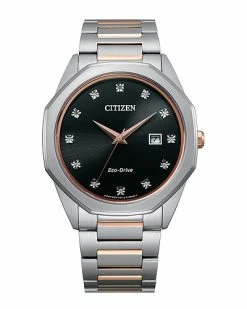 Citizen Men's Corso Diamond Eco-Drive Diamond Watch