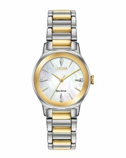 Citizen Women's Axiom Eco-Drive Diamond Watch