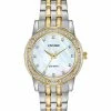Citizen Women's Silhouette Crystal Eco- Drive Watch