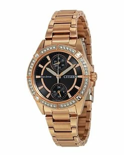 Citizen Bulova Women's POV Eco-Drive Crystal Watch